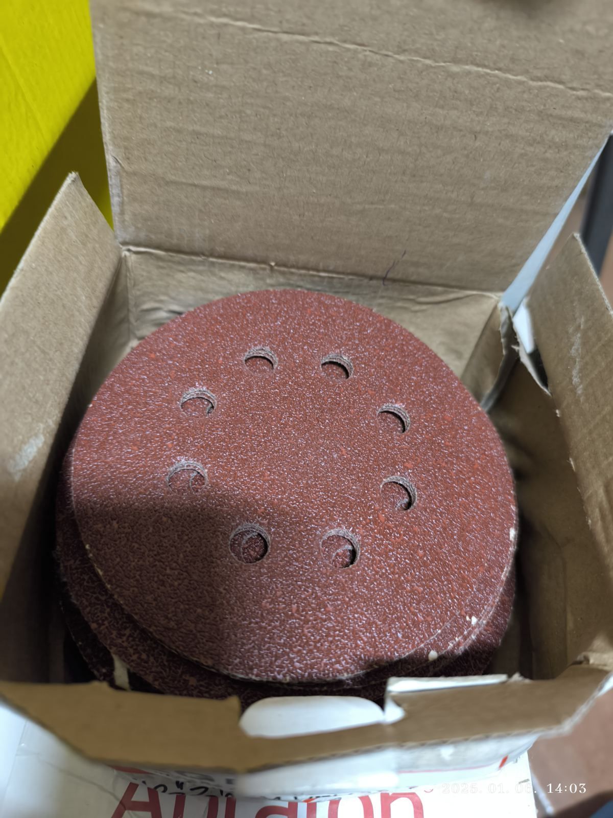 EGELI Fibertárcsa 125mm P40 alumínium termék fő termékképe