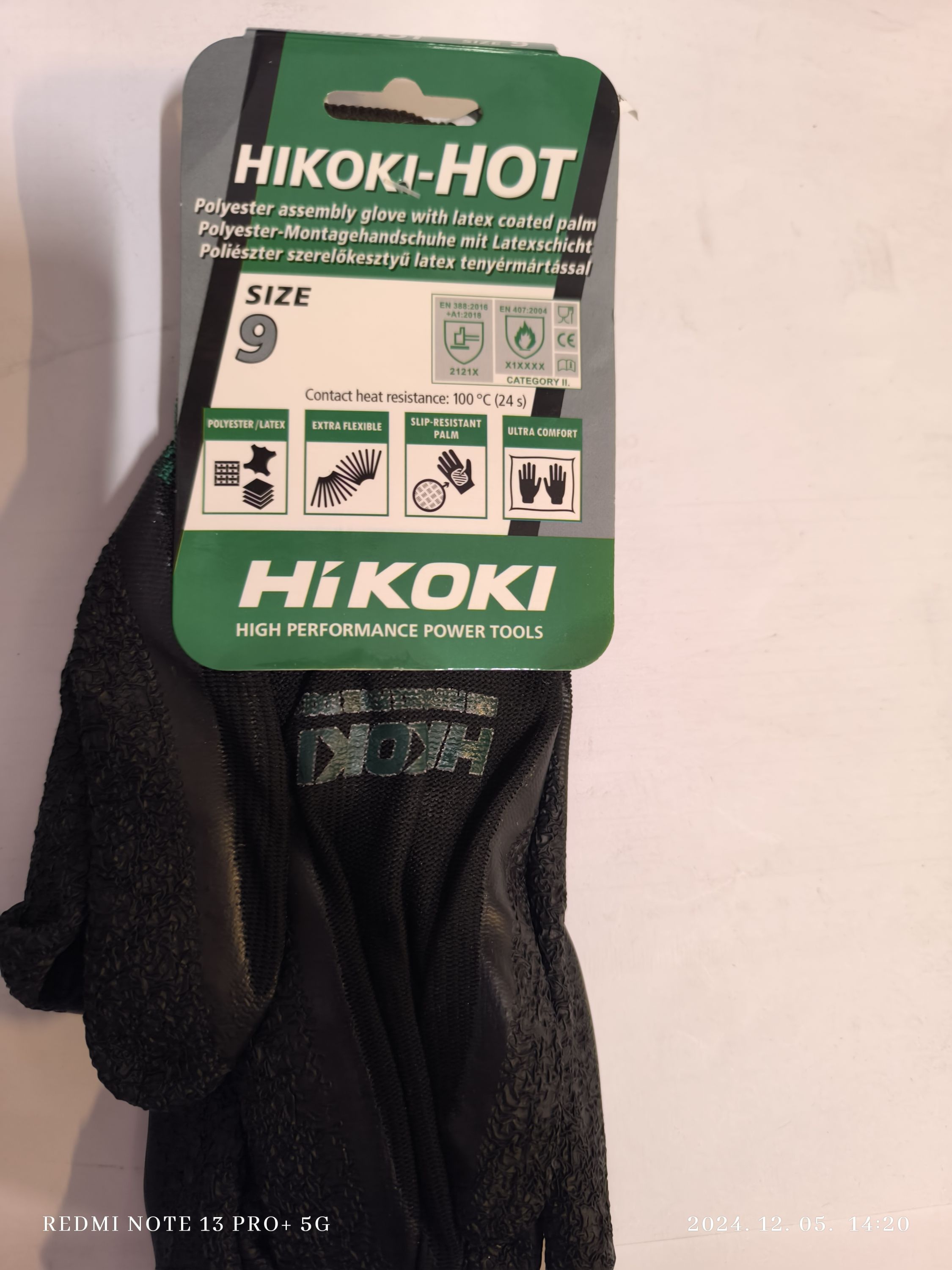 HIKOKI Munkavédelmi kesztyű 9 termék fő termékképe