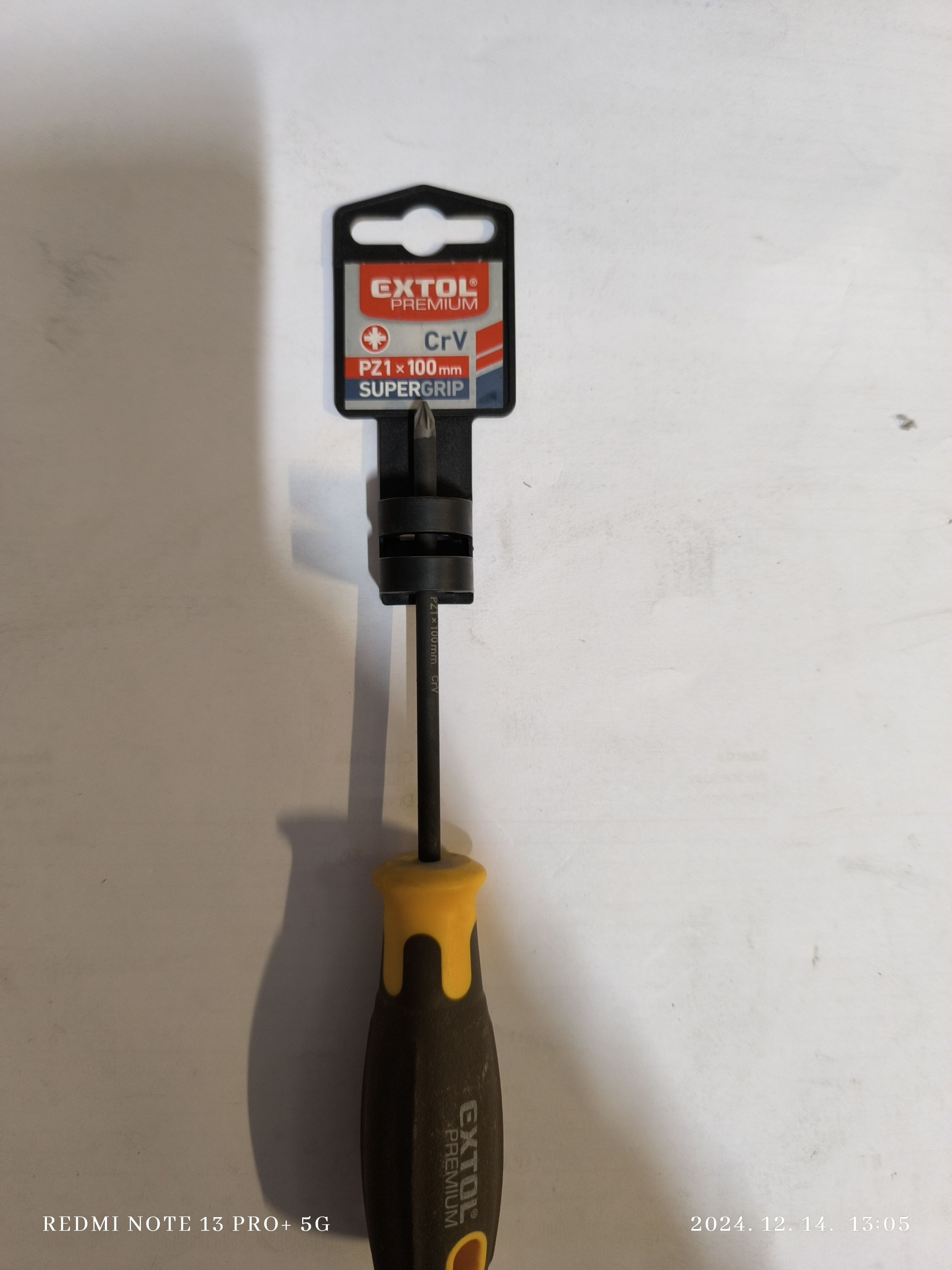 EXTOL PREMIUM Csavarhúzó PZ1x100mm termék fő termékképe