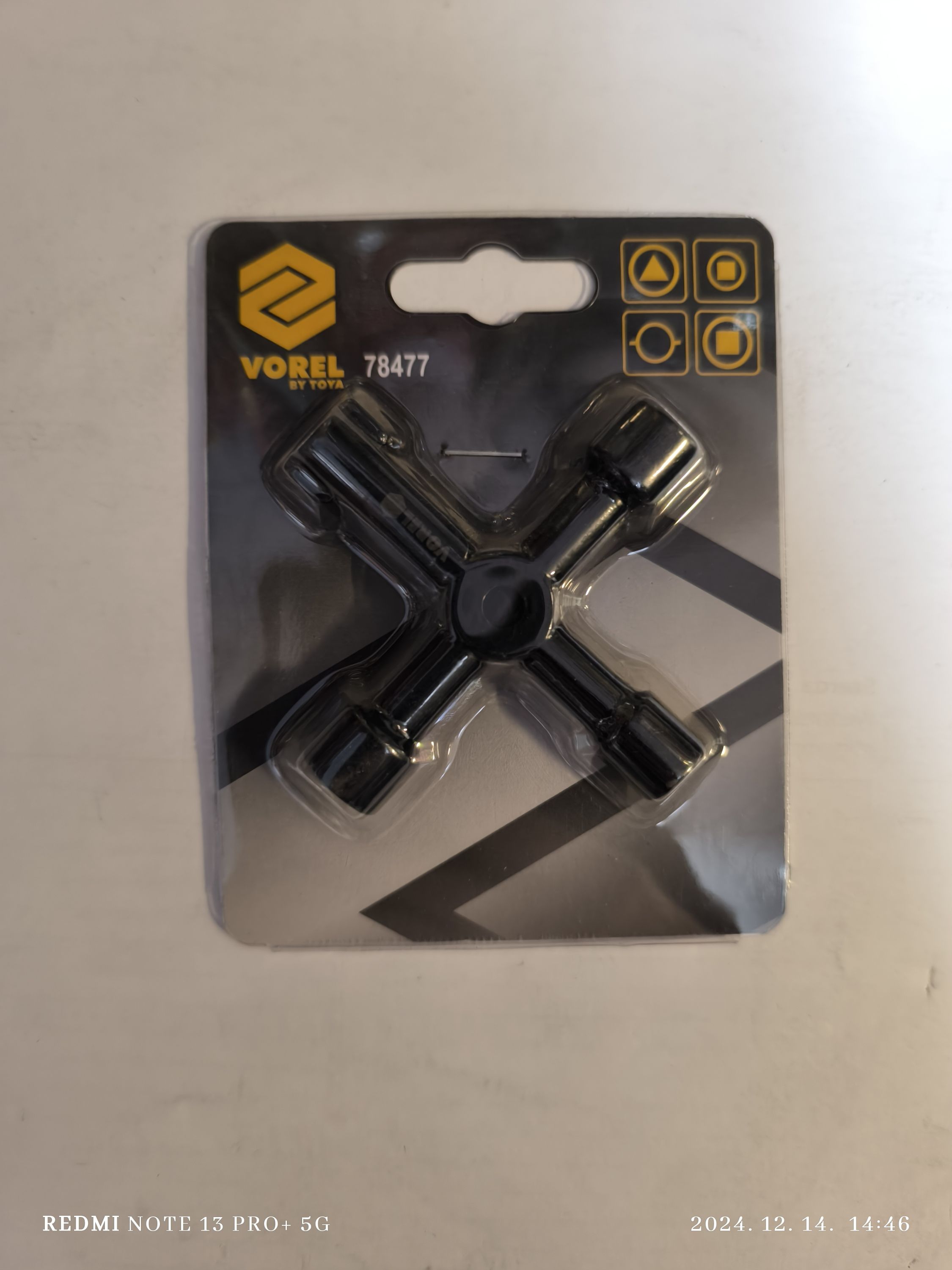 VOREL Kapcsoló szekrény kulcs termék fő termékképe