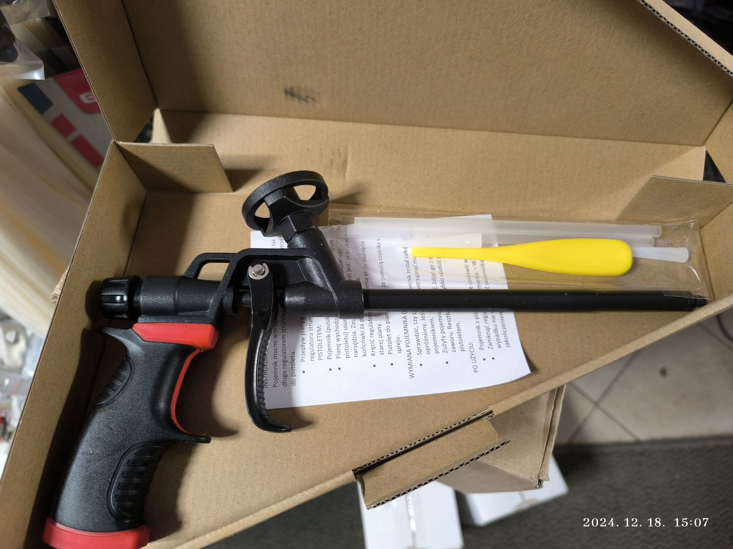 UNITED Sealants Purhab pisztoly teflon bevonatú, fém profi termék fő termékképe