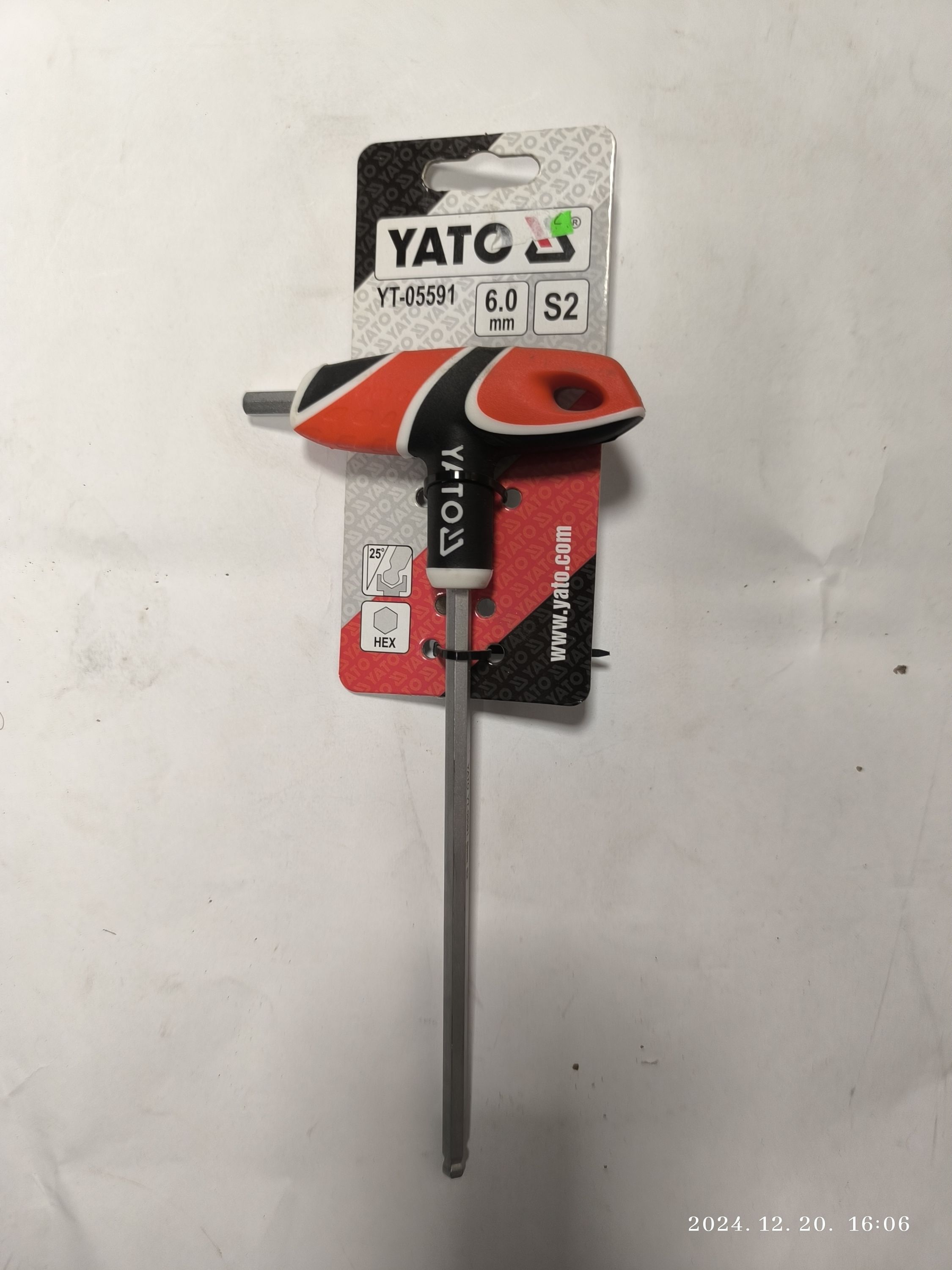 YATO  Imbuszkulcs T-markolattal gömbfej termék fő termékképe