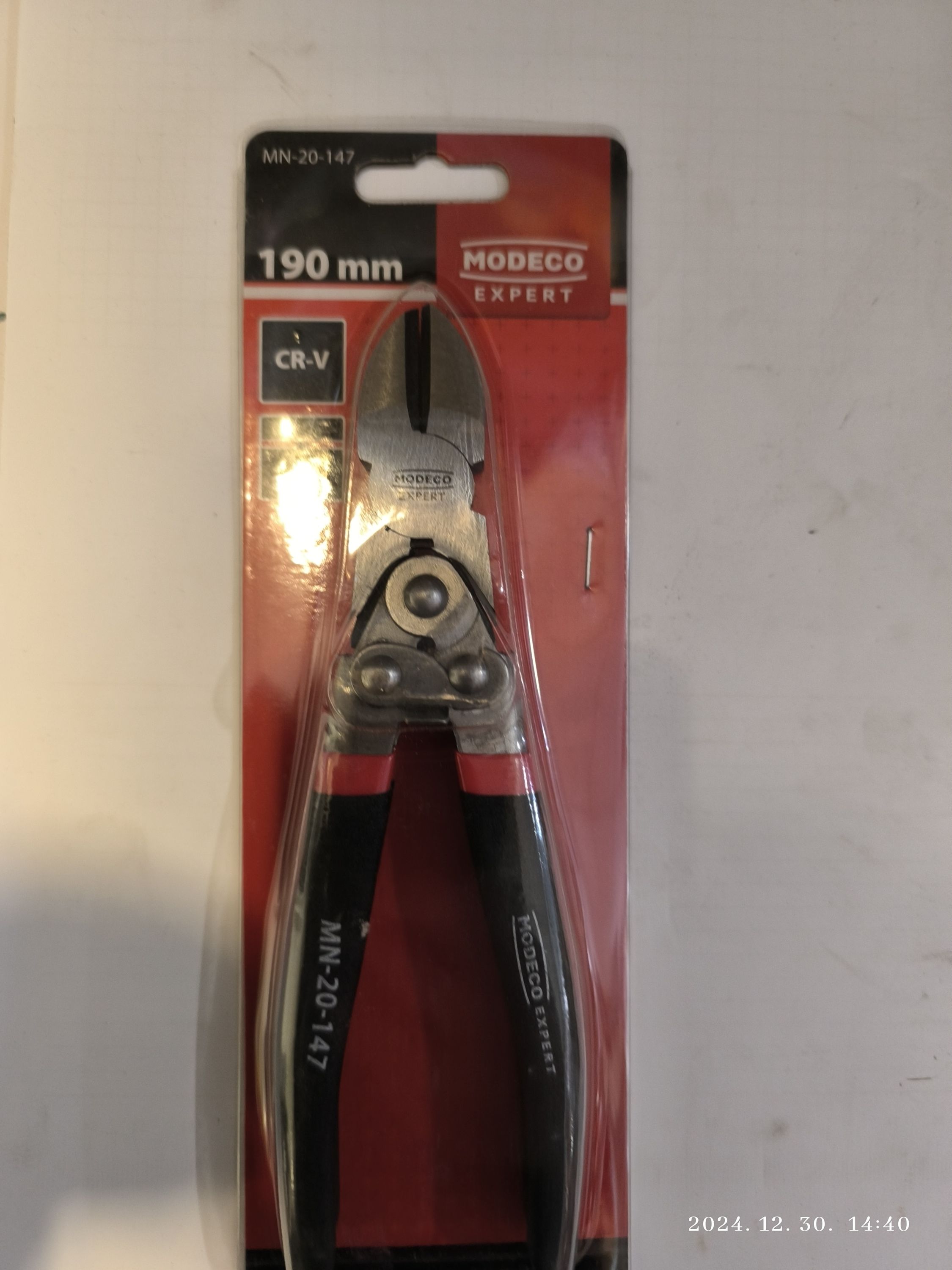 MODECO Oldal csípőfogó 190mm termék fő termékképe