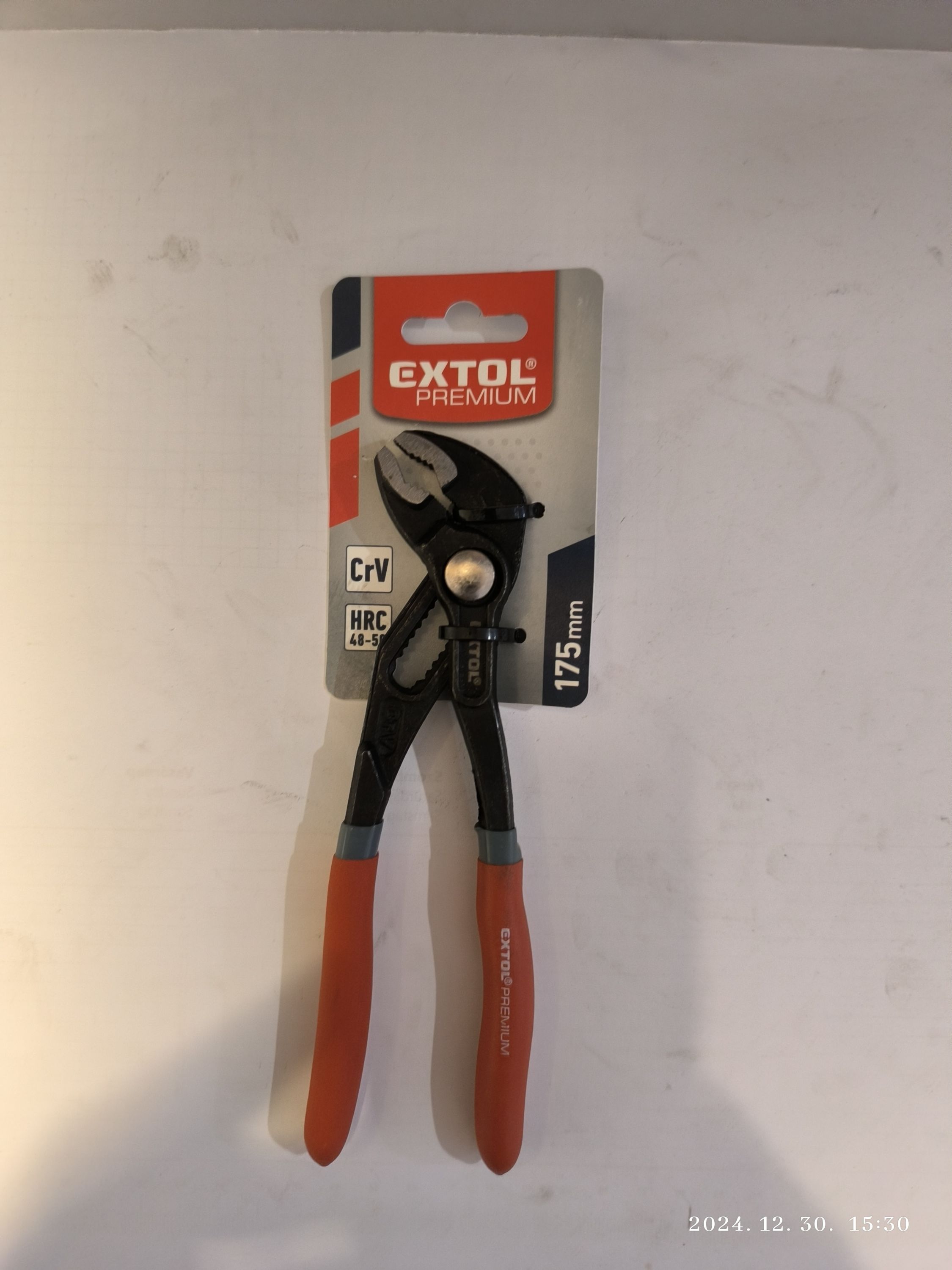 EXTOL PREMIUM Vízpumpafogó 175mm termék fő termékképe
