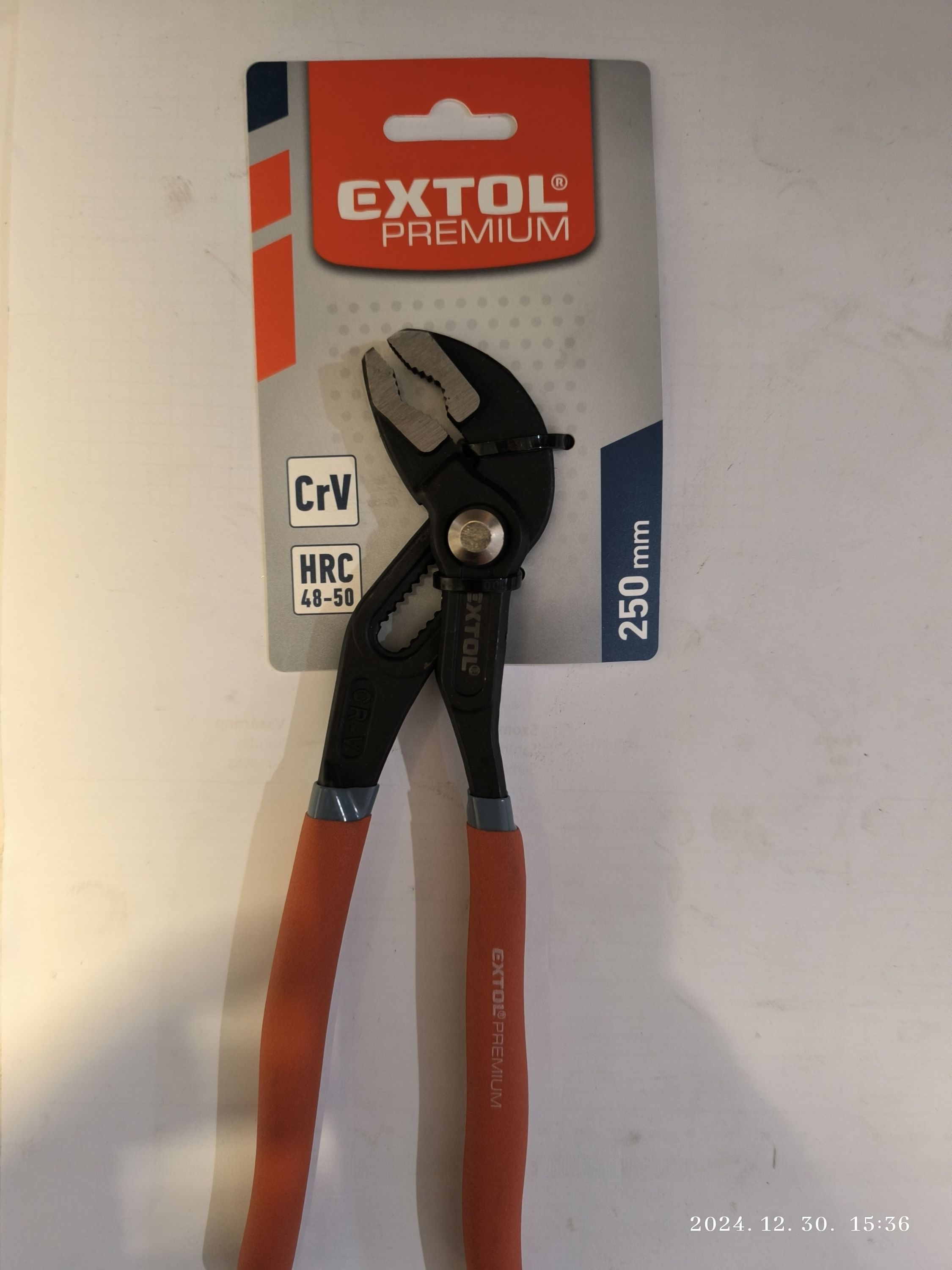 EXTOL PREMIUM Vízpumpafogó 250mm termék fő termékképe