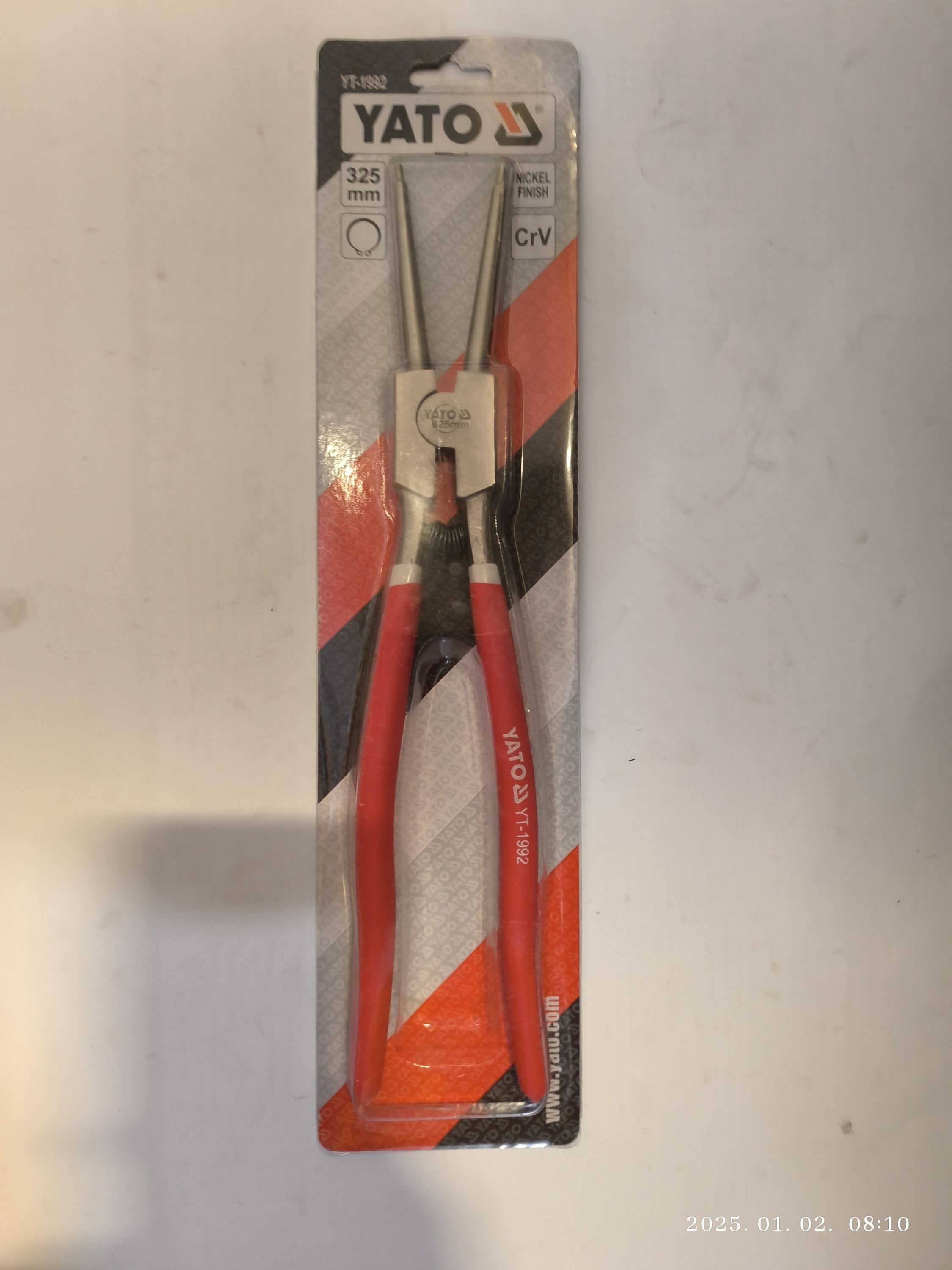 YATO Seegerfogó külső, egyenes 325mm termék fő termékképe