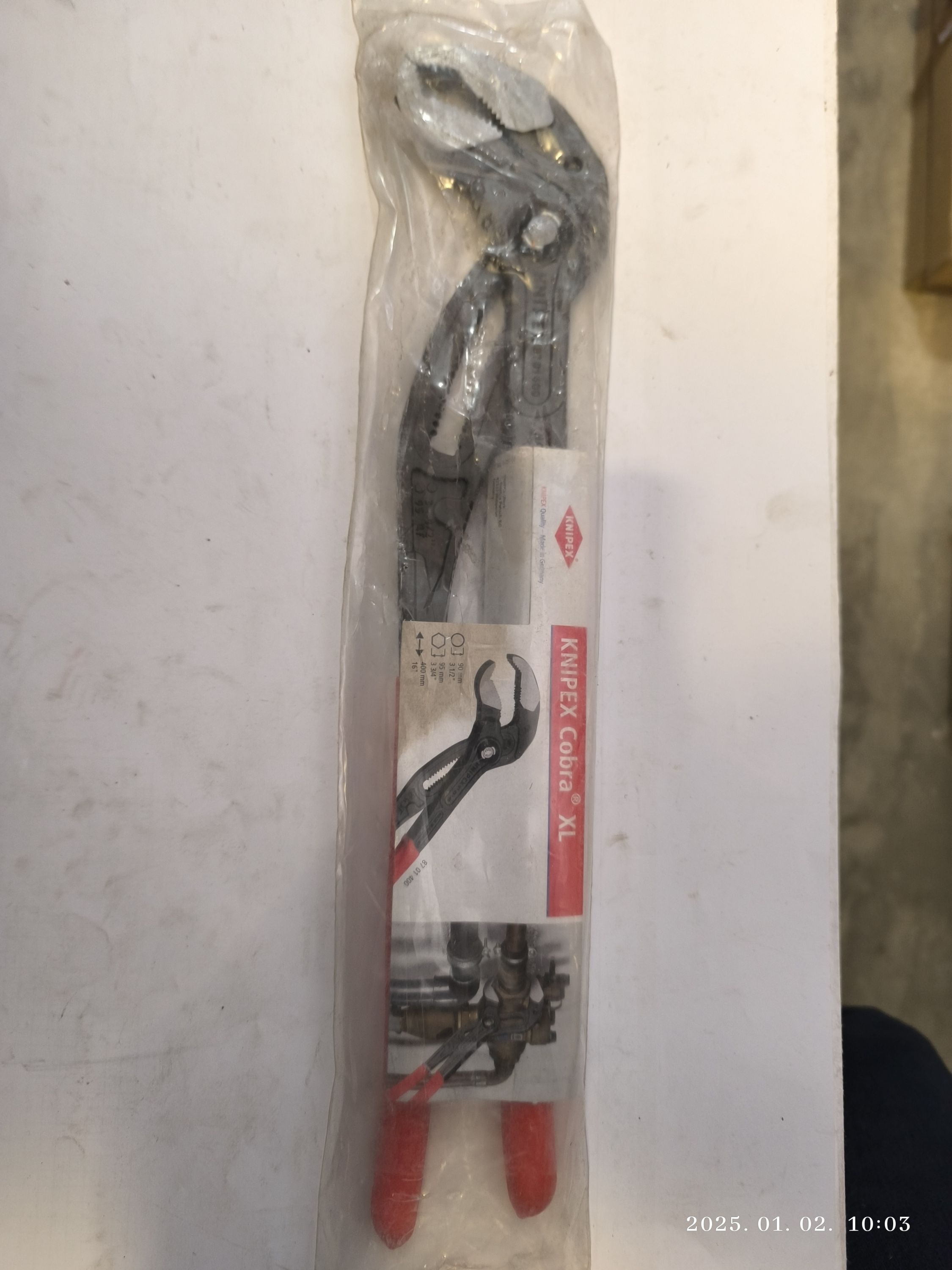 KNIPEX Cobra XL 400mm termék fő termékképe