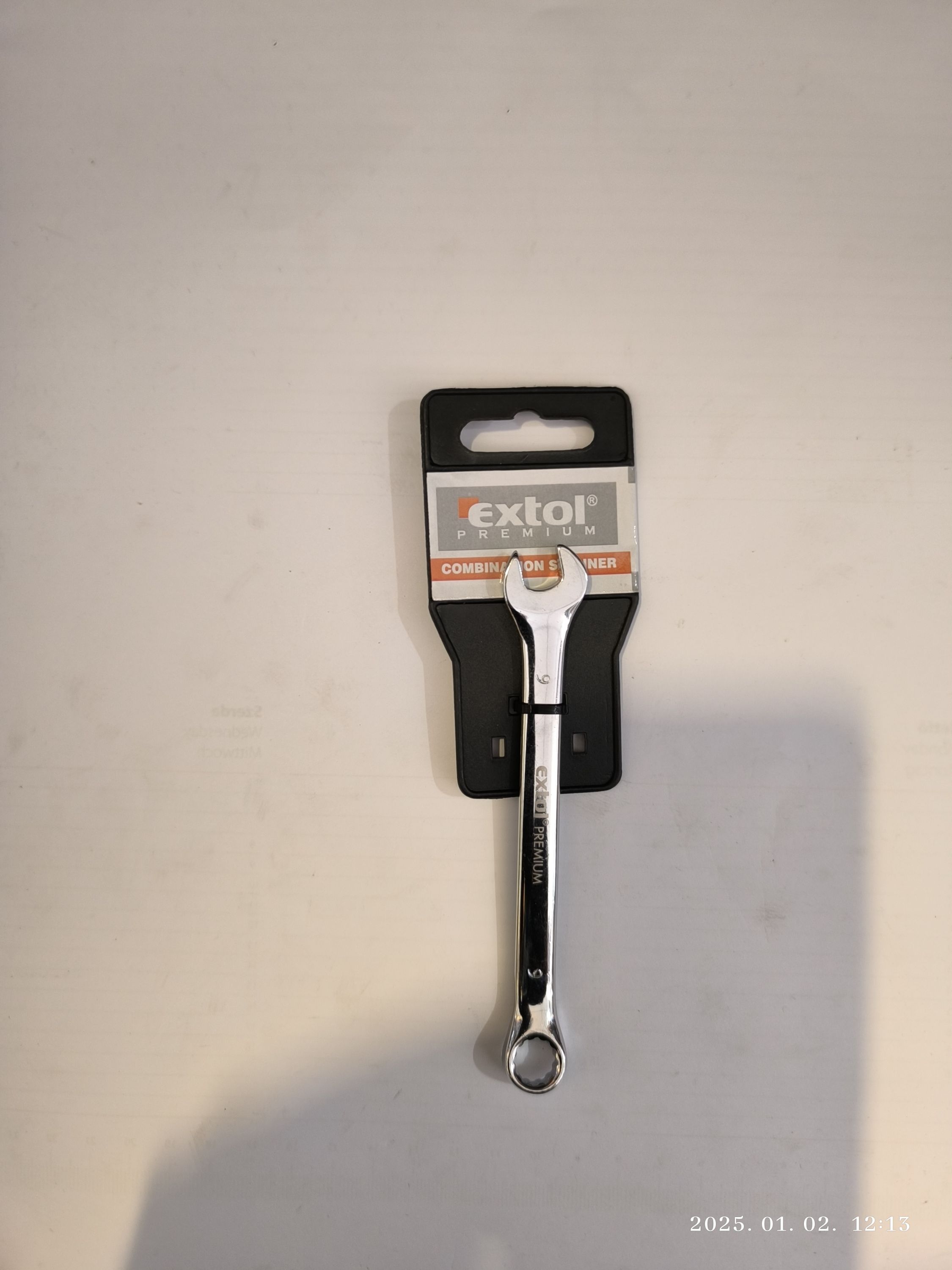 EXTOL PREMIUM Csillag-villás kulcs CrV:9mm termék fő termékképe