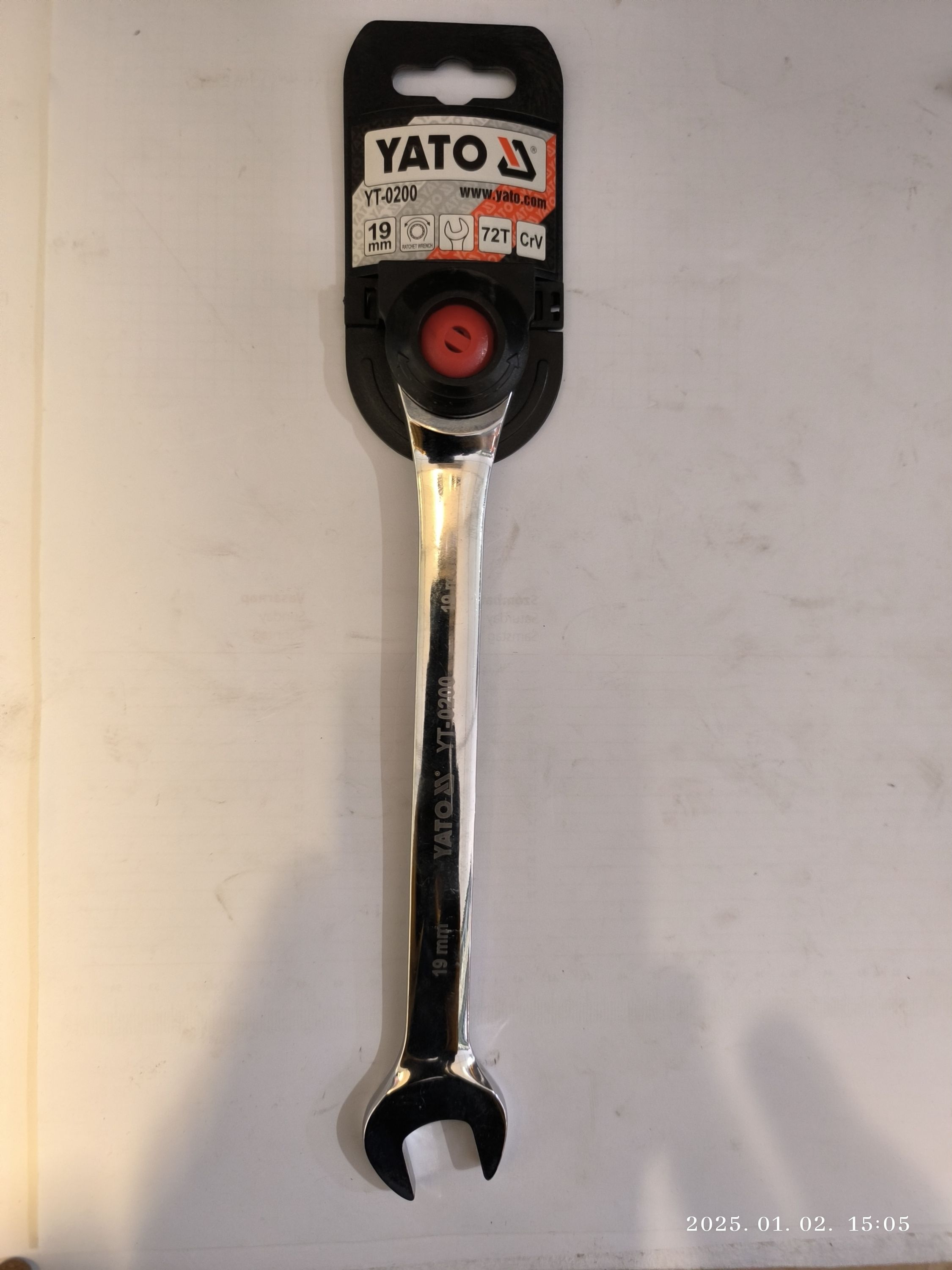 YATO Racsnis csillag-villás kulcs 19mm termék fő termékképe