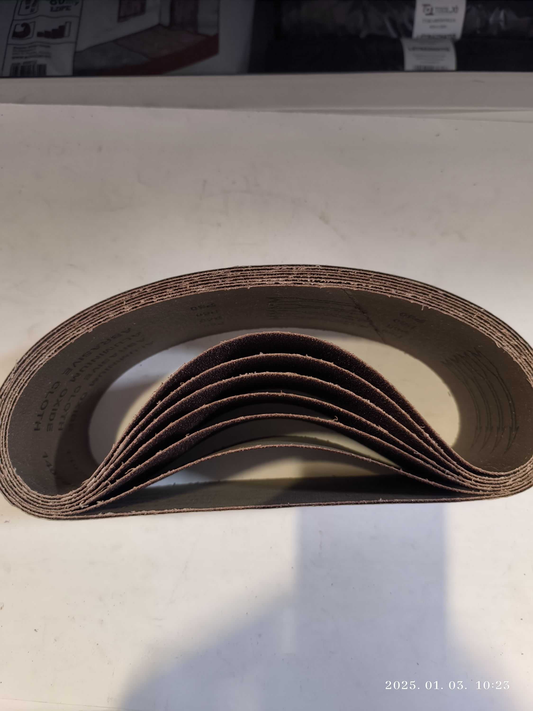 Végtelenített csiszolószalag 75X533mm GR120 termék fő termékképe