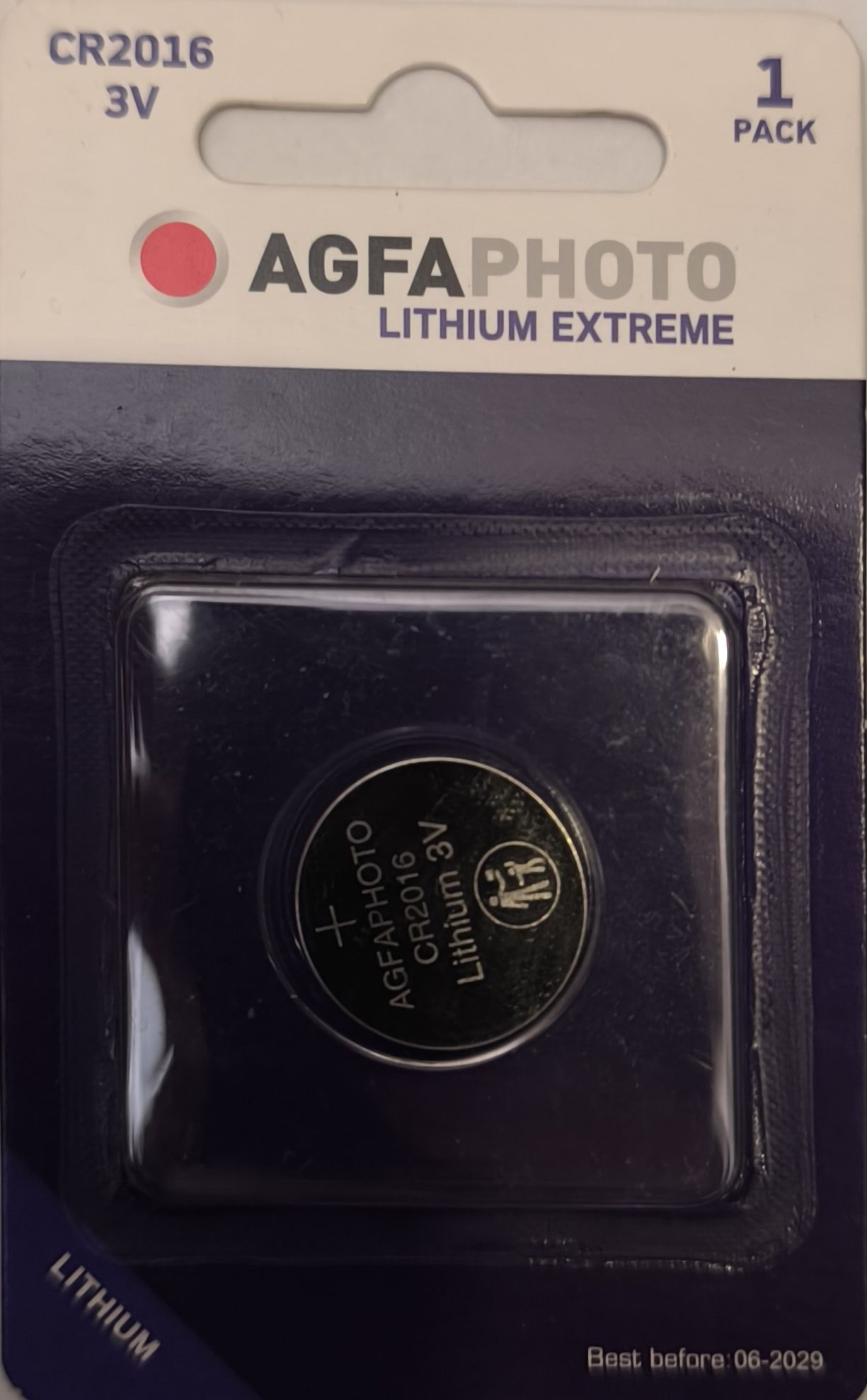 AgfaPhoto Lithium Gombelem CR2016 termék fő termékképe