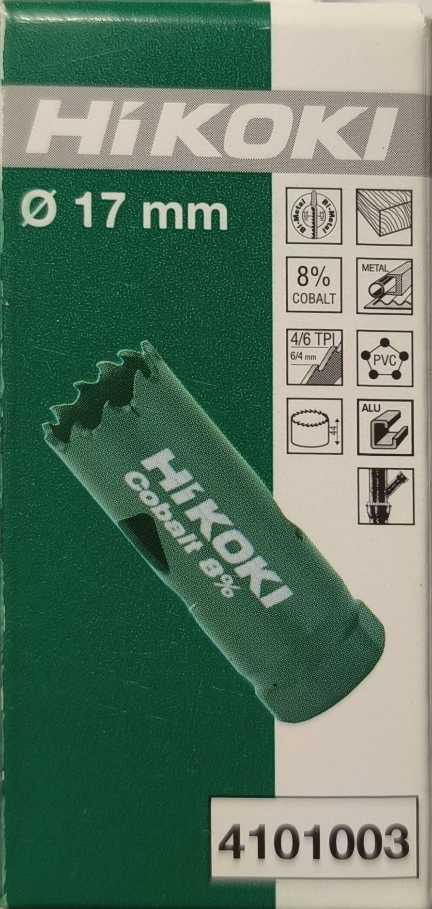 HIKOKI Lyukfűrész 17mm HSS BI-metál termék fő termékképe