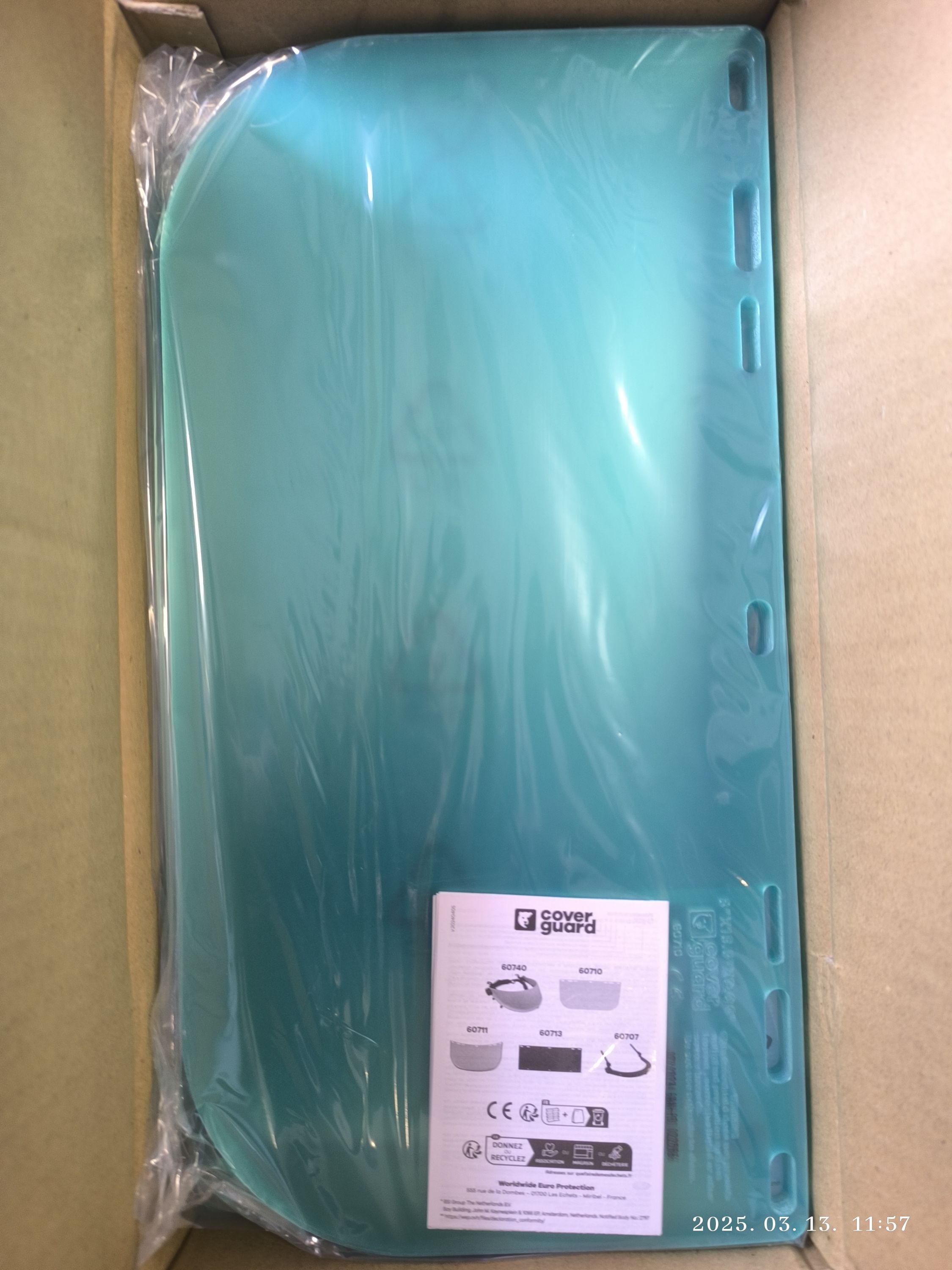 Polikarbonát arcvédő termék fő termékképe