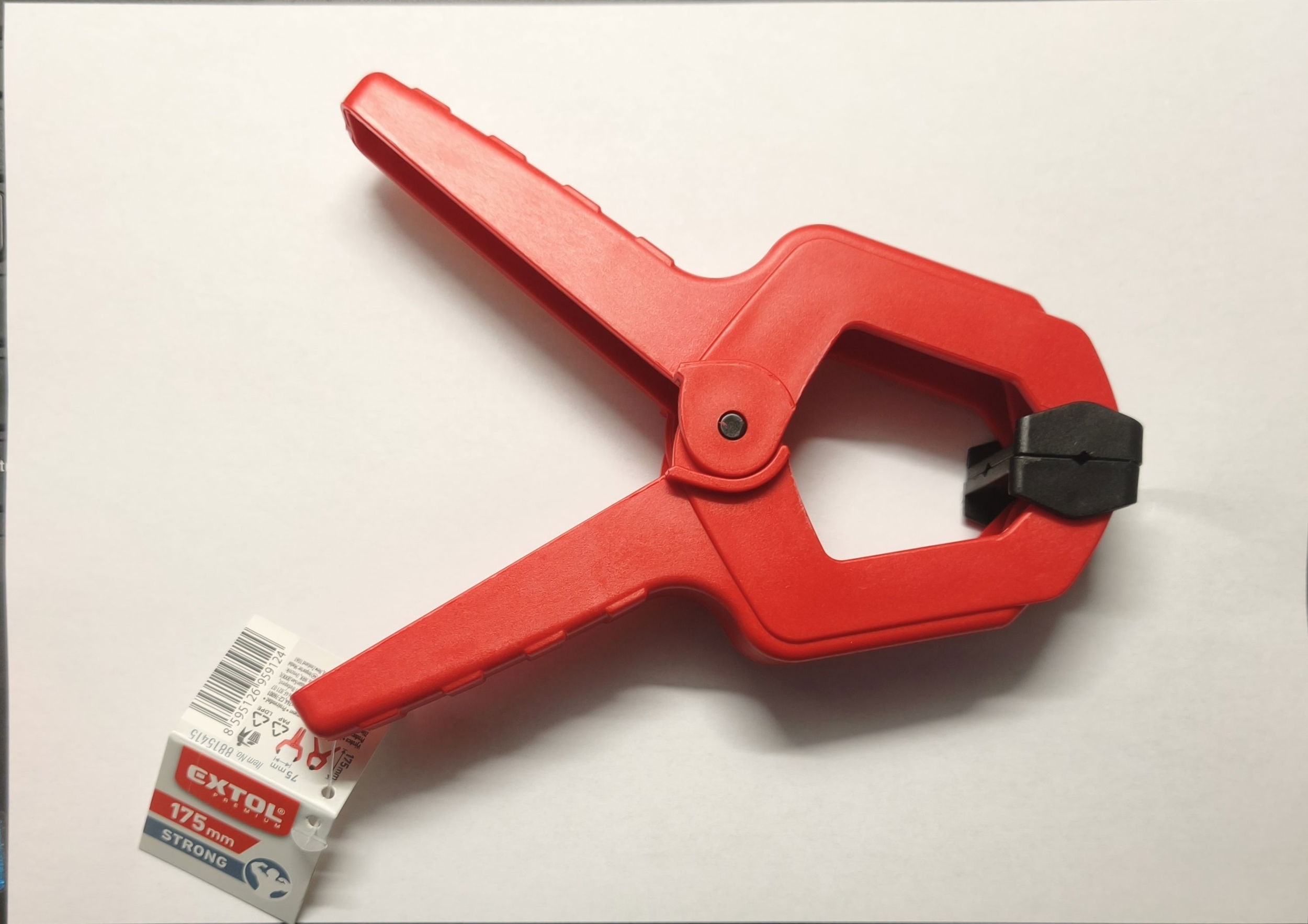 EXTOL PREMIUM műanyag csipesz 175 mm termék fő termékképe