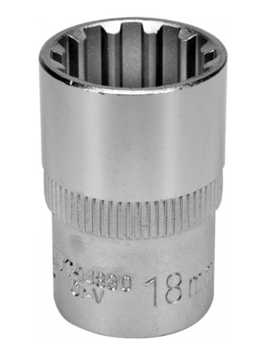 YATO Dugókulcs Spline 1/2" 18 mm CrV termék fő termékképe