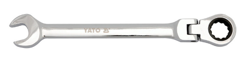 YATO Racsnis csuklós csillag-villáskulcs 17 mm / 230 mm 72T CrV termék fő termékképe