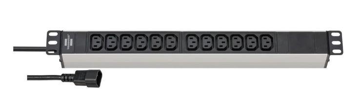 Brennenstuhl Áramelosztó egység Alu Line 12x IEC 60320 C13 - IEC 60320 C14 termék fő termékképe