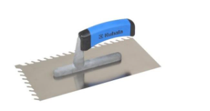 KUBALA Rozsdamentes simító, 130x270 mm, 2K puha markolat G-1, ferde fogazású 8 mm termék fő termékképe