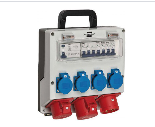 Brennenstuhl Elosztódoboz 6x DE F típusú (CEE 7/3) aljzat / CEE aljzat - CEE Plug Kék / Piros termék fő termékképe