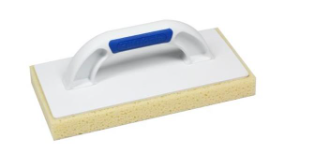 KUBALA Műanyag simító, 140x280 mm, 2K puha markolat G-17, vágott habszivaccsal termék fő termékképe
