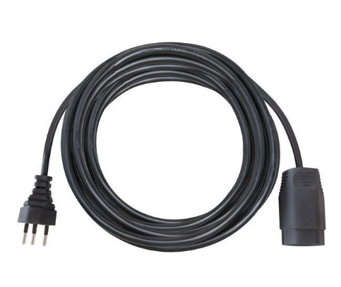 Brennenstuhl Hosszabbítókábel IP20 PVC CH J típusú (T12) dugó - CH J típusú (T13) aljzat 50m Fekete termék fő termékképe