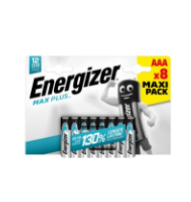 Energizer Max Plus Alkáli Mikro Elem AAA B8 termék fő termékképe