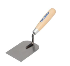 KUBALA Acél stukkókanál, 100 mm bükkfa nyél termék fő termékképe
