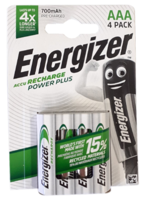 Energizer Akkumulátor Power Plus Mikro 700mAh AAA B4 termék fő termékképe