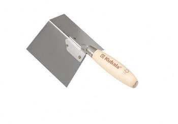 KUBALA Rozsdamentes simító külső sarokhoz, 97x120 mm, viaszolt bükkfa nyél termék fő termékképe