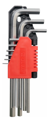 YATO Imbuszkulcs készlet 9 részes 1,5-10 mm CrV termék fő termékképe