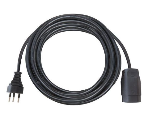 Brennenstuhl Hosszabbítókábel IP20 PVC CH J típusú (T12) dugó - CH J típusú (T13) aljzat 10m Fekete termék fő termékképe
