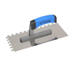 KUBALA Rozsdamentes simító, 130x270 mm, poliamid 2K nyél G-1, fogazás 6x6 mm termék fő termékképe