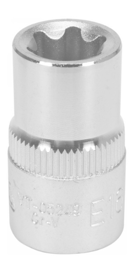 YATO Dugókulcs külső Torx 1/2" E16 CrV termék fő termékképe