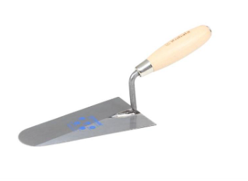 KUBALA Acél simító, francia-típusú, félkörös, 180 mm, viaszolt bükkfa nyél termék fő termékképe