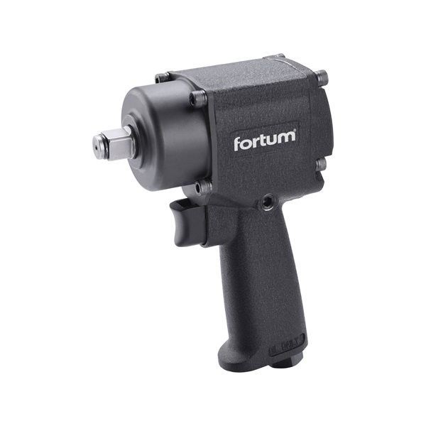 EXTOL Légkulcs, 1/2", 610Nm, (Twin Hammer); 10.000 1/min, 170l/min, 6,3 Bar, 1/4" tömlőcsatlakozó, 1,4kg termék fő termékképe