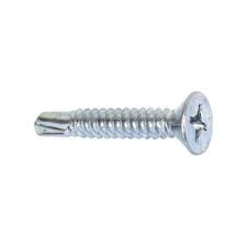 Önfúró lemezcsavar, süllyesztett  fejű, kereszthornyos, DIN 7504/O, horganyzott, 3,5x25 termék fő termékképe