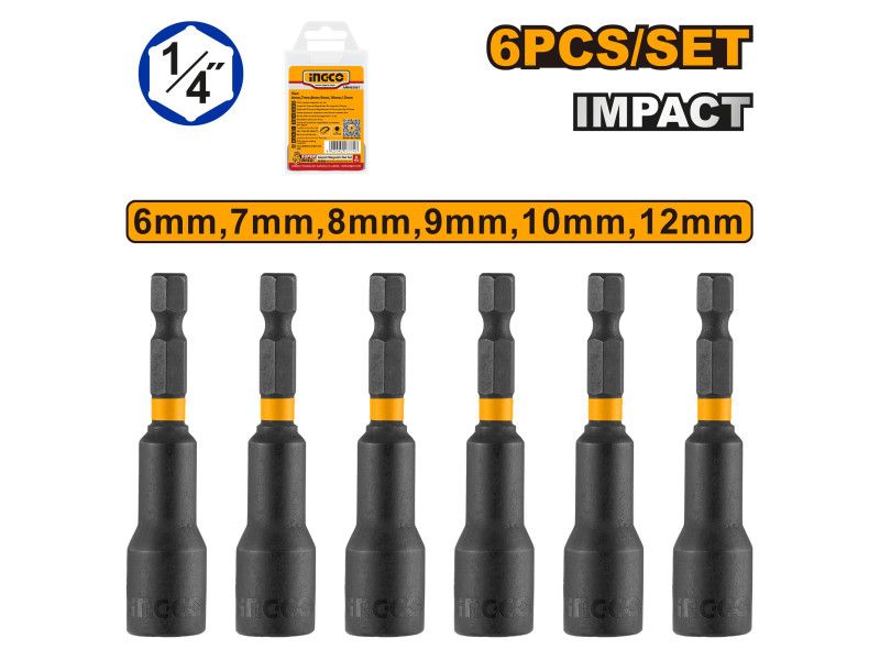 INGCO Csavarbehajtó készlet 6 részes termék fő termékképe