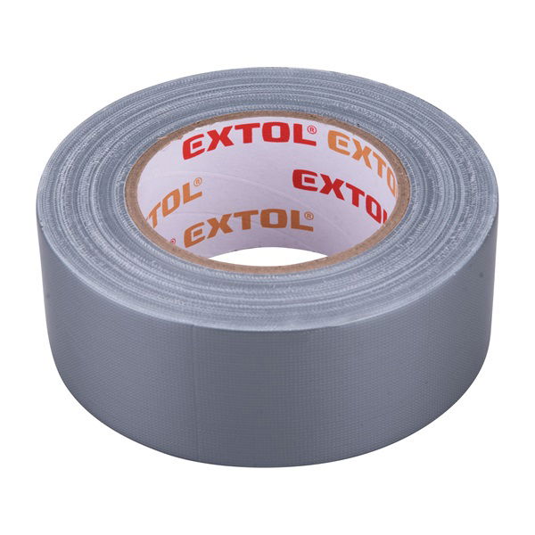 EXTOL Ragasztószalag textiles, szürke, 50mm×50m (hobby szalag / duckt tape) termék fő termékképe