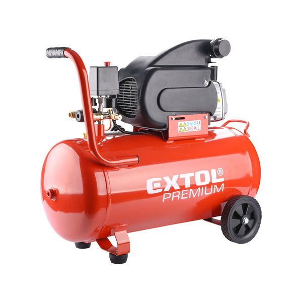 EXTOL Olajos légkompresszor, 1800W, 50l tartály, 8 bar; 235 l/min termék fő termékképe