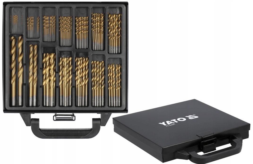 YATO Csigafúró készlet 99 részes 1-10 mm HSS Tit termék fő termékképe