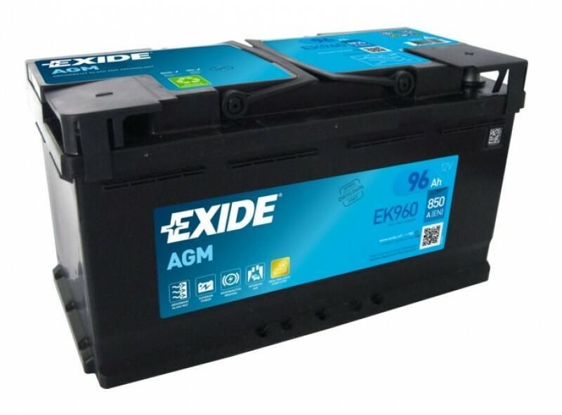 Exide Akkumulátor 12V 96Ah Jobb+ termék fő termékképe