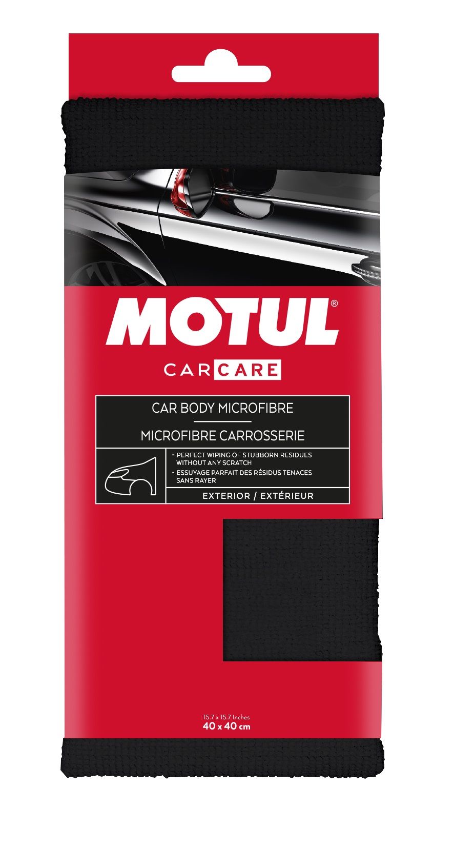 Motul Mikroszálas törlőkendő fekete 40x40cm-es termék fő termékképe