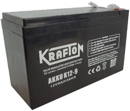 Krafton Szünetmentes akkumulátor 12V 9Ah termék fő termékképe