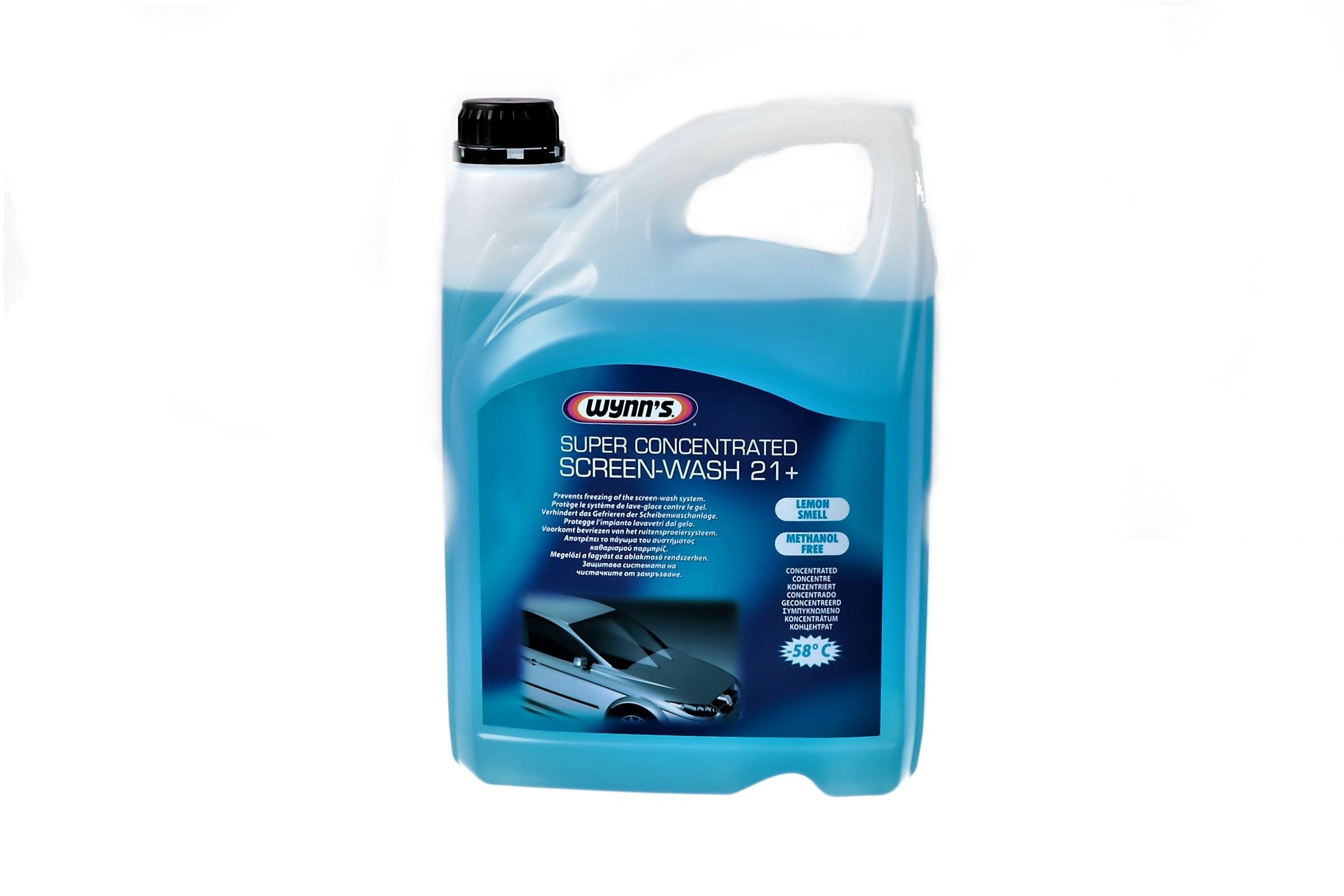 Wynn's Szélvédőmosó folyadék citromos Téli -58°C 5L termék fő termékképe