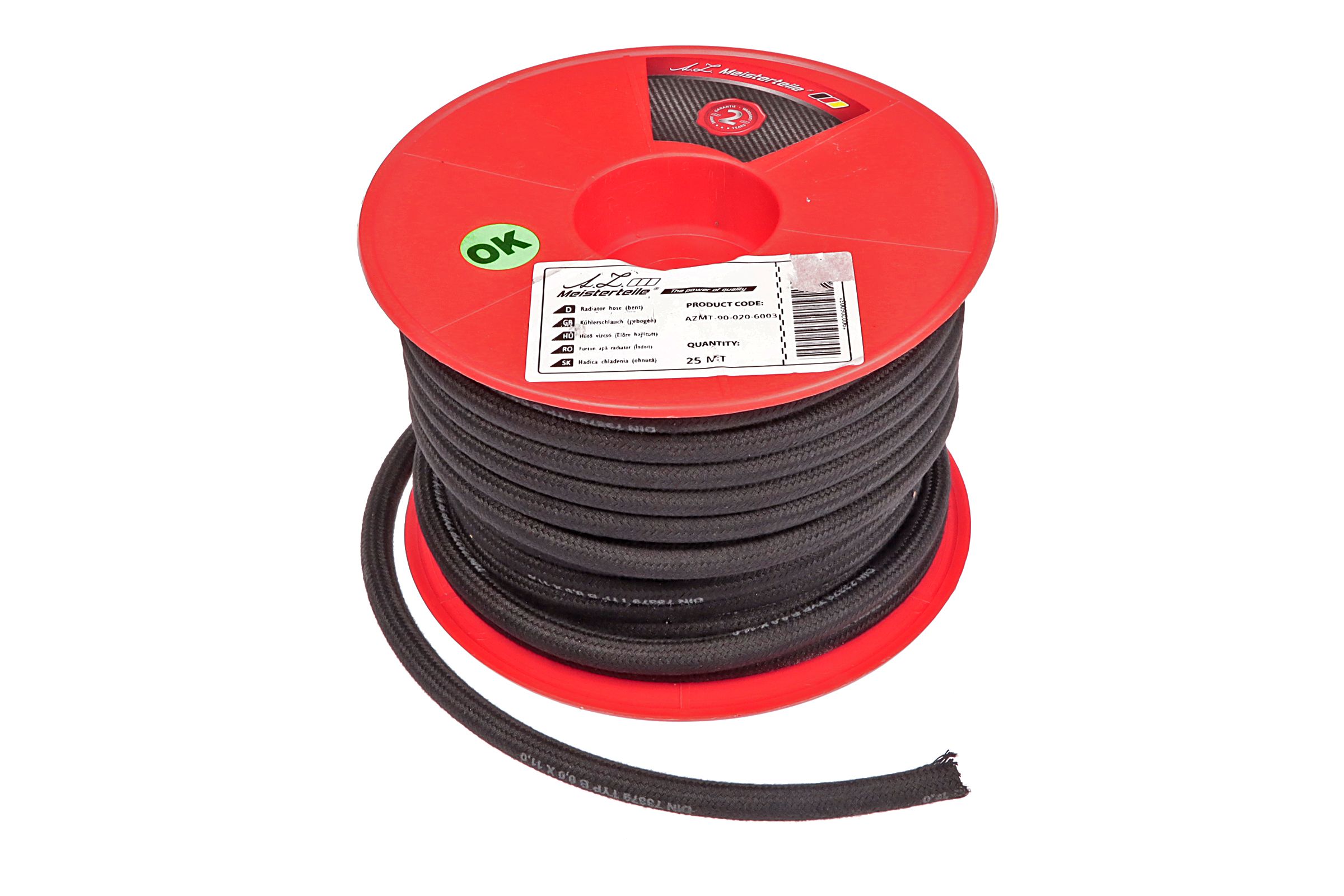 Üzemanyag cső gumi szövetbevonattal 6mm-es termék fő termékképe