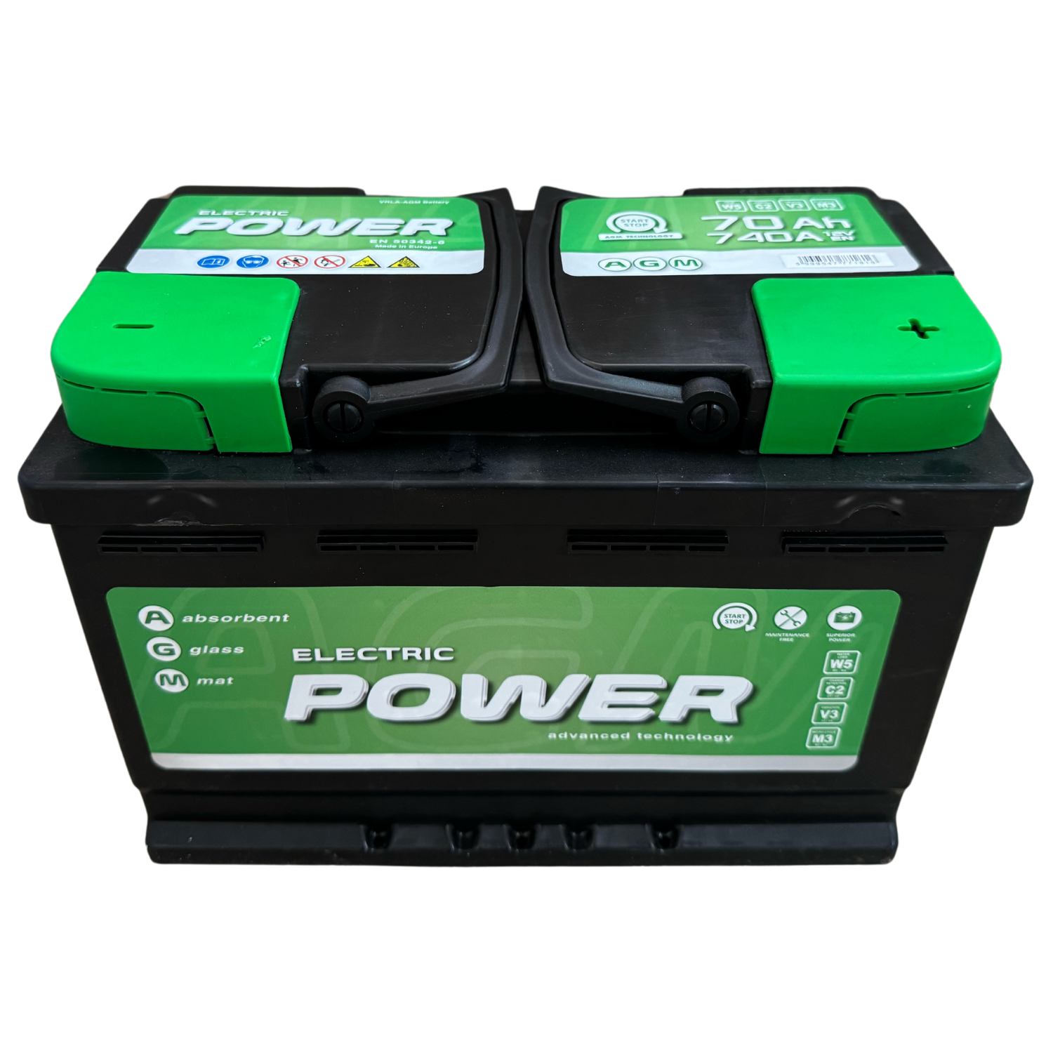 Electric Power Akkumulátor 12V 70Ah AGM termék fő termékképe