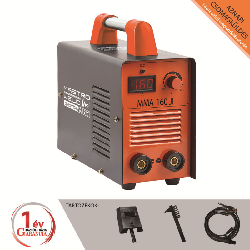 Hikoki Hegesztő Inverter MMA-160JI, 23044-BER termék fő termékképe