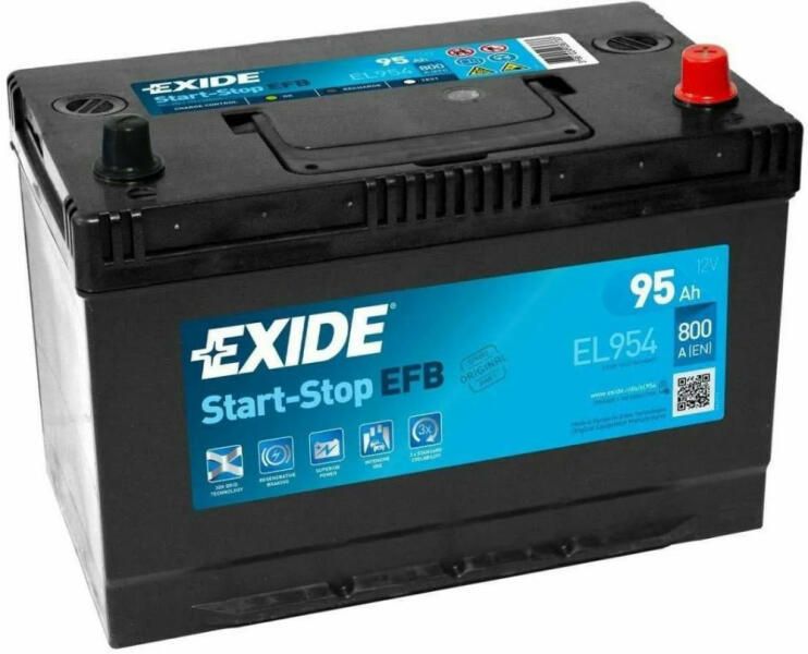 Exide Akkumulátor 12V 95Ah Jobb+ EFB Japán termék fő termékképe