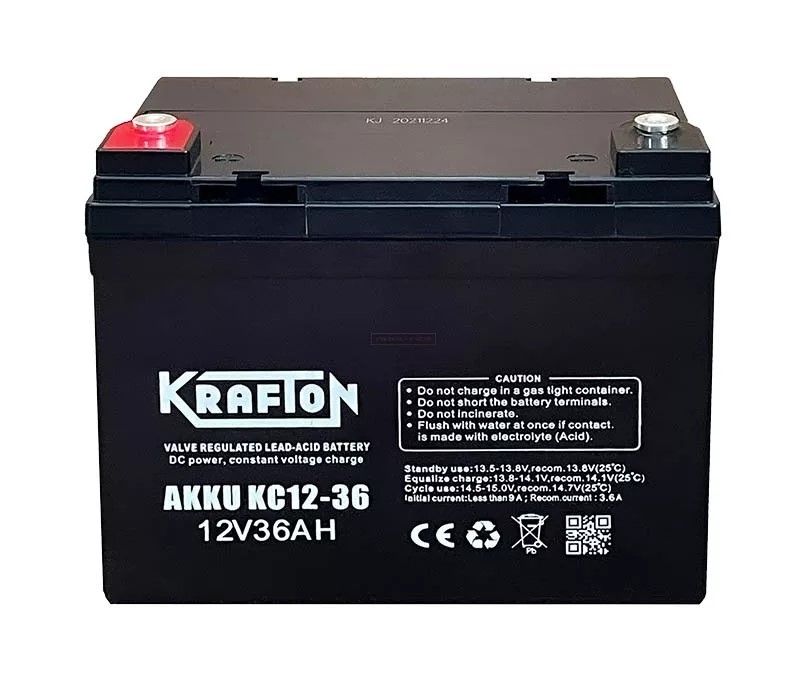 Krafton Szünetmentes akkumulátor 12V 36Ah termék fő termékképe