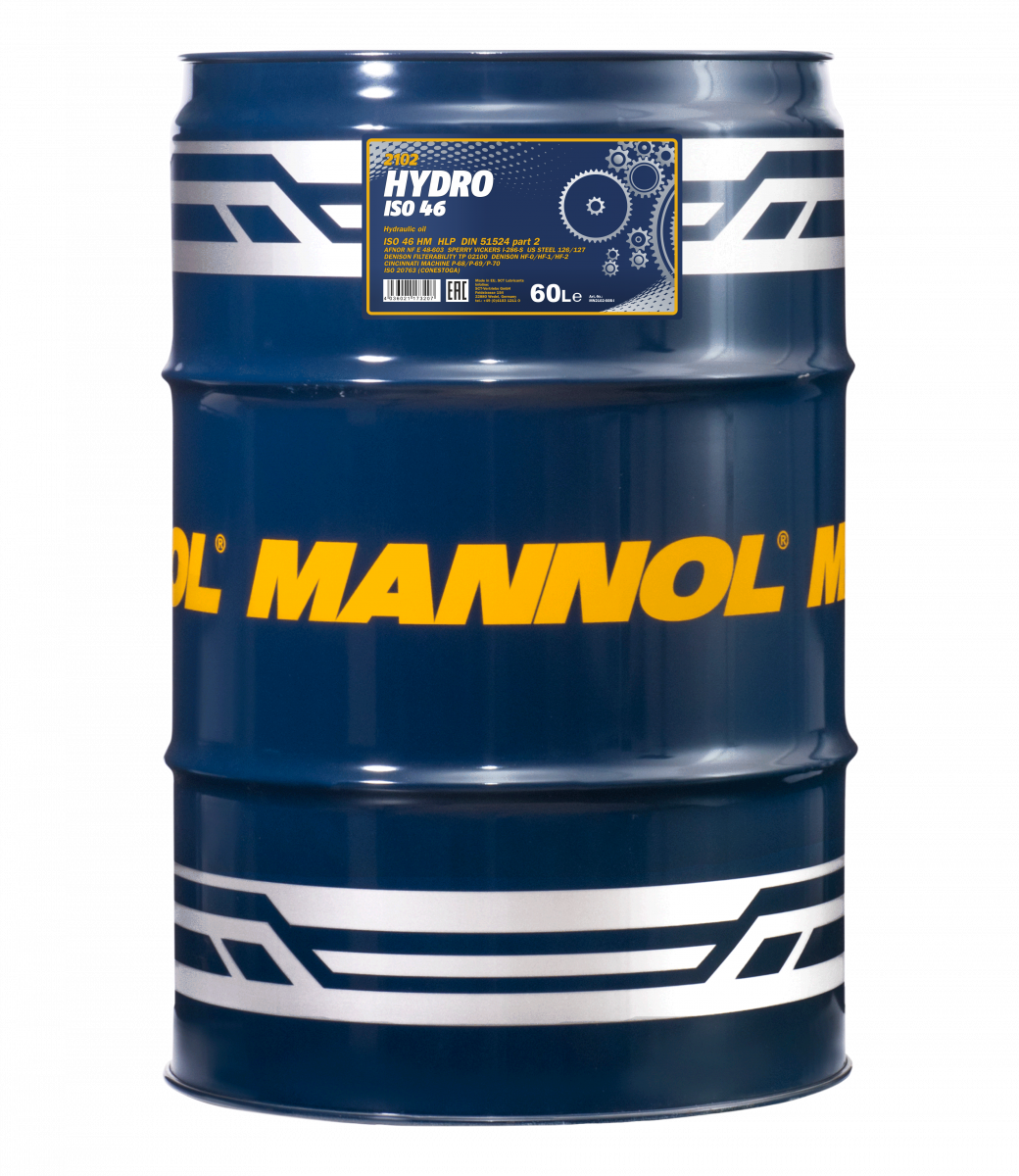 Mannol Hidraulika olaj HLP46 60L termék fő termékképe